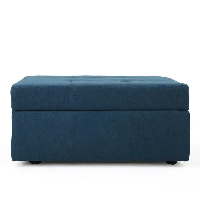 Alt view image 6 of 7 - LARKIN STORAGE OTTOMAN