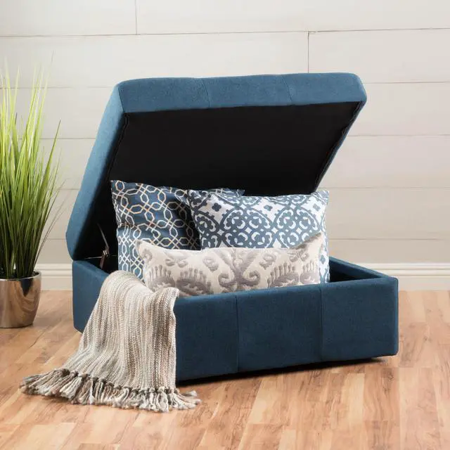 Alt view image 7 of 7 - LARKIN STORAGE OTTOMAN