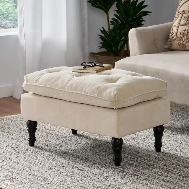 Alt view image 5 of 7 - LOFTON 28INCH PILLOW TOP OTTOMAN