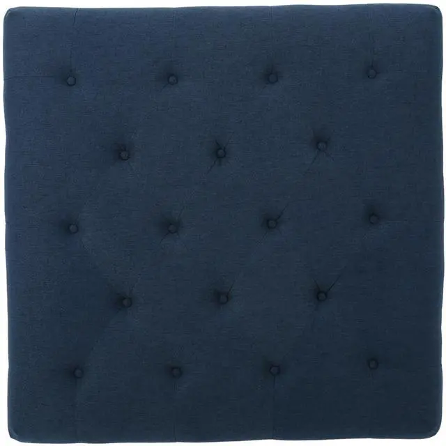 Alt view image 7 of 7 - MADRID KD TUFTED OTTOMAN