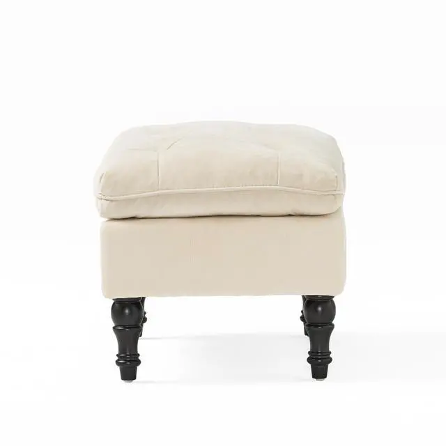 Alt view image 7 of 7 - LOFTON 28INCH PILLOW TOP OTTOMAN