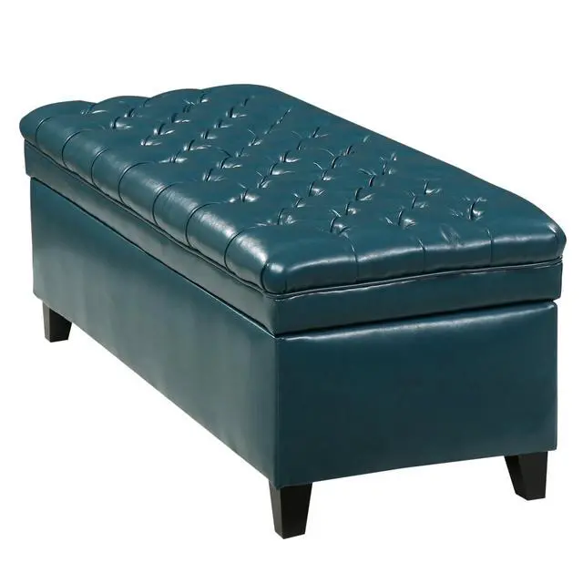 Alt view image 5 of 7 - JULIANA STORAGE OTTOMAN