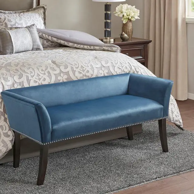 Alt view image 2 of 7 - Accent Bench Blue See below