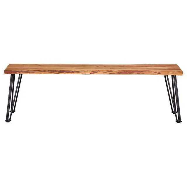 Alt view image 6 of 7 - Zora Natural Acacia Dining Bench