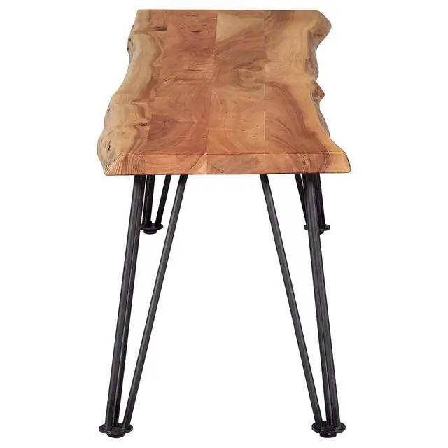 Alt view image 7 of 7 - Zora Natural Acacia Dining Bench