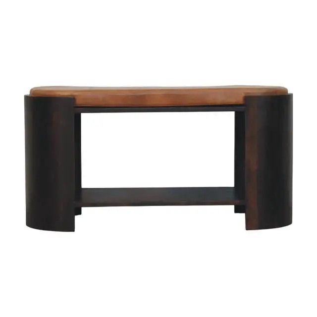Alt view image 2 of 7 - Artisan Furniture Solid Wood Arcus Shoe Bench