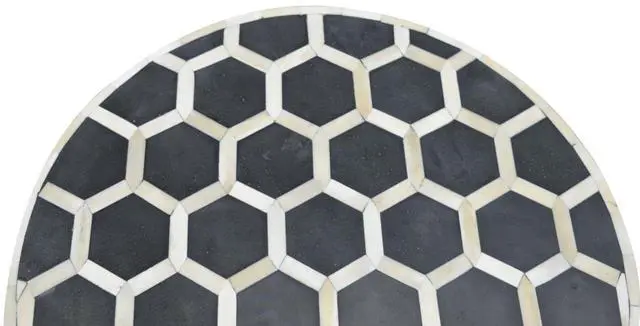 Alt view image 5 of 7 - Bone Inlay Occasional Stool