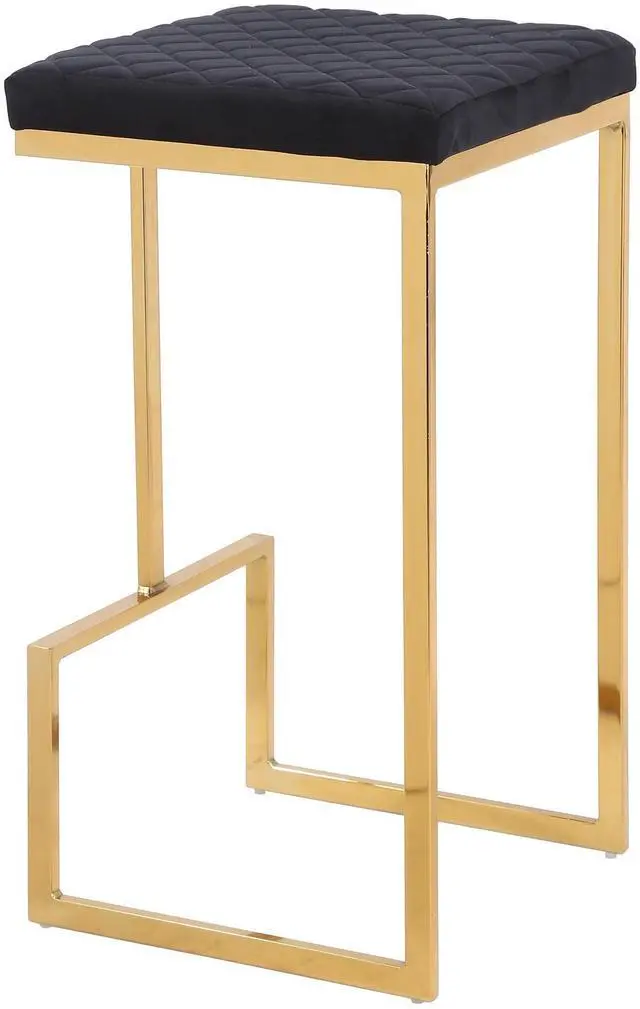 Main image of Joel Mid Century Modern Luxury Upholstered Stool