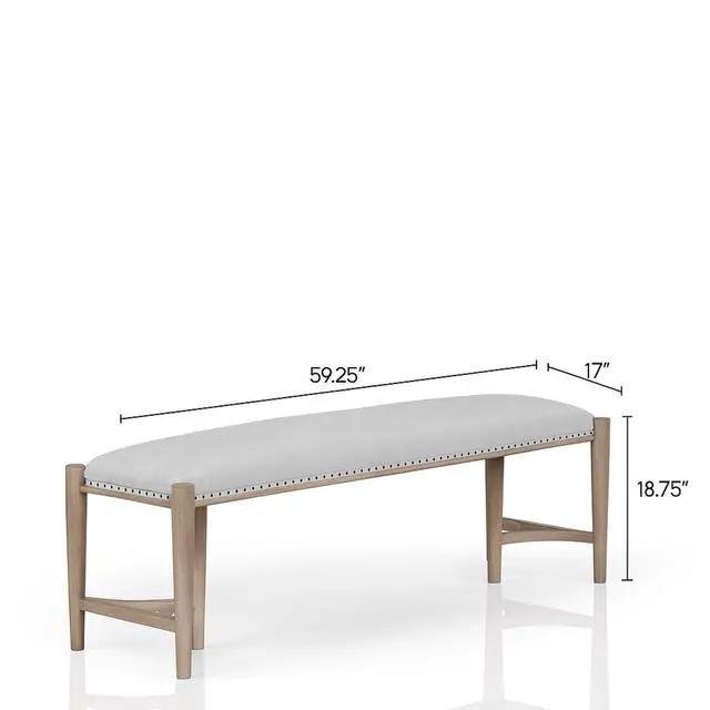 Alt view image 3 of 5 - Sand Colored Bench