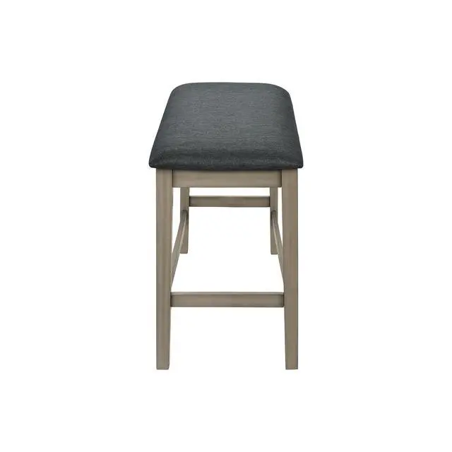 Alt view image 4 of 5 - Bench, 42" Rectangular, Dining Room, Kitchen, Upholstered, Wood, Transitional
