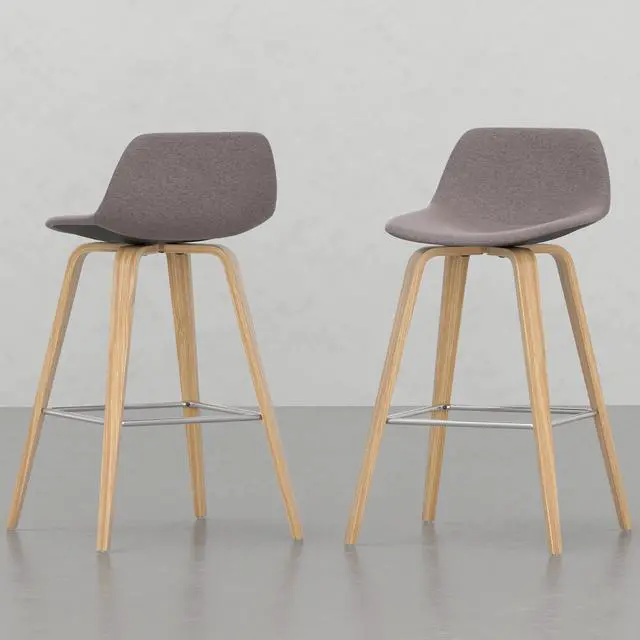 Alt view image 3 of 7 - Harvard Bentwood Counter/ Bar Height Stool (Set of 2)