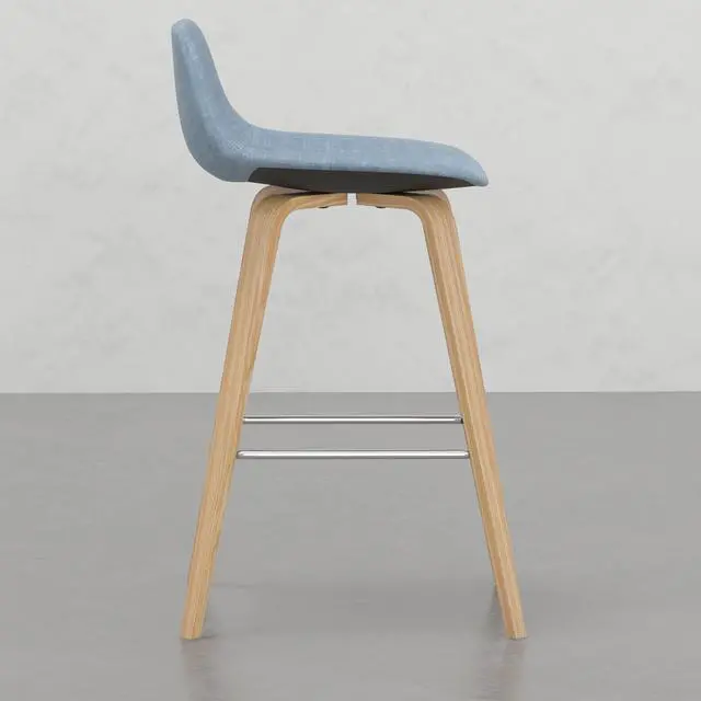 Alt view image 3 of 6 - Harvard Bentwood Counter/ Bar Height Stool (Set of 2)