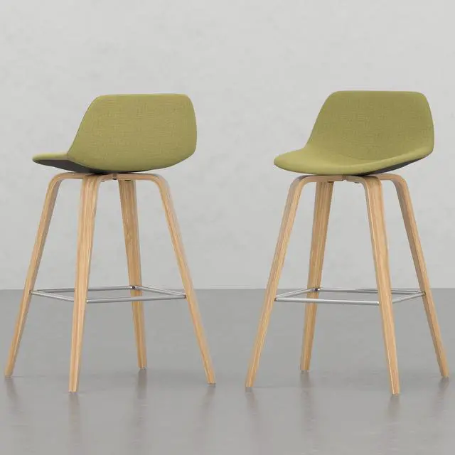 Alt view image 4 of 6 - Harvard Bentwood Counter/ Bar Height Stool (Set of 2)