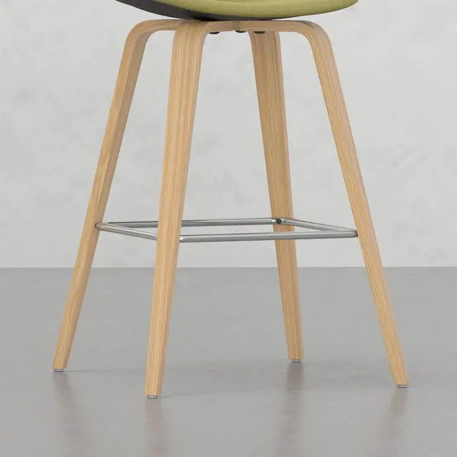 Alt view image 6 of 6 - Harvard Bentwood Counter/ Bar Height Stool (Set of 2)