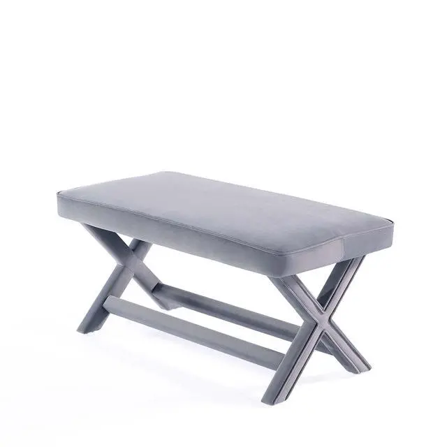 Alt view image 6 of 7 - Accent Bench in Gray