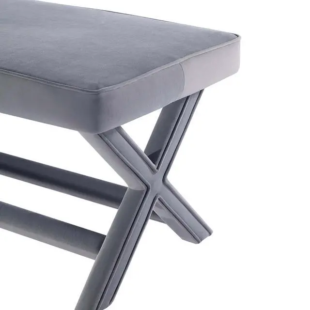 Alt view image 5 of 7 - Accent Bench in Gray