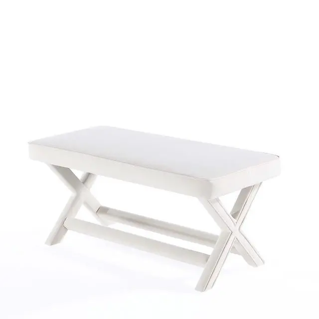 Alt view image 6 of 7 - Accent Bench in Cream