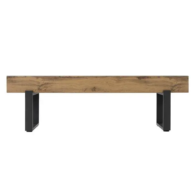 Alt view image 6 of 7 - 59" Wood Bench for Bedroom End of Bed, Farmhouse Indoor Kitchen Table Benches,Versatile Modern Shoe Bench for Entryway, Natural