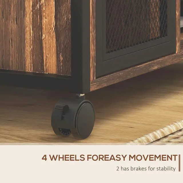Alt view image 7 of 7 - Vinsetto Mobile Printer Stand with Socket & USB Ports, Rustic Brown