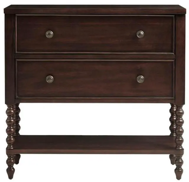 Main image of 2 Drawer Accent Chest Morocco Brown