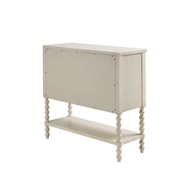 Alt view image 5 of 7 - 2 Drawer Accent Chest Antique Cream
