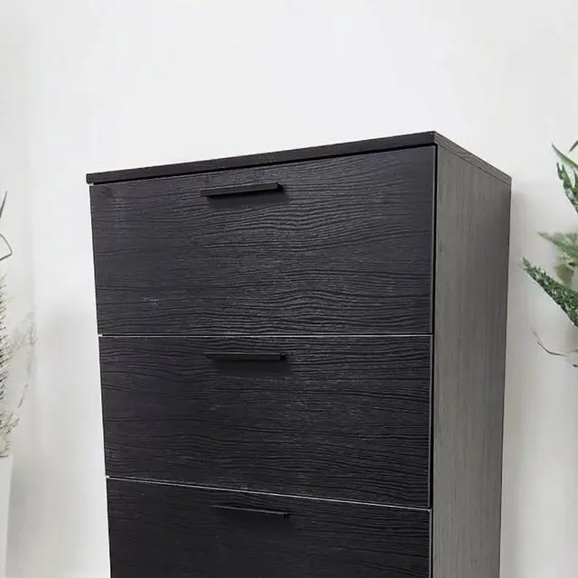 Alt view image 7 of 7 - Oliver Four-Drawer Jumbo Chest in Black