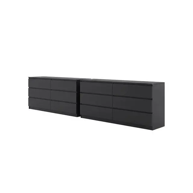 Alt view image 2 of 7 - Wenge 6-Drawer Dresser