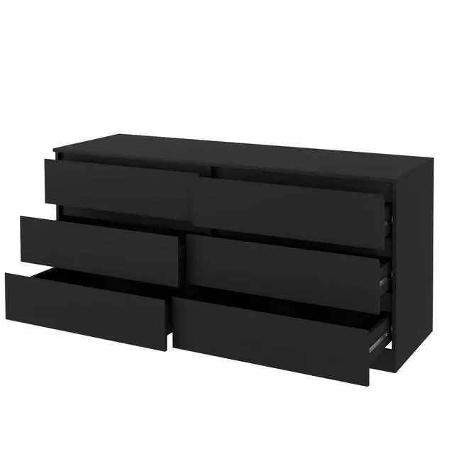 Alt view image 4 of 7 - Wenge 6-Drawer Dresser