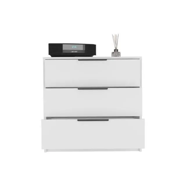 Alt view image 5 of 7 - Kaia 3 Drawers Dresser, Superior Top -White