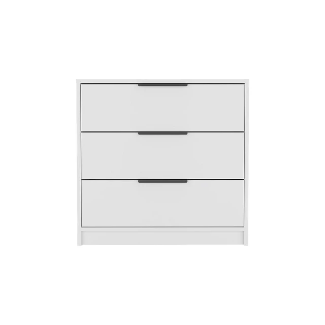 Alt view image 2 of 7 - Kaia 3 Drawers Dresser, Superior Top -White