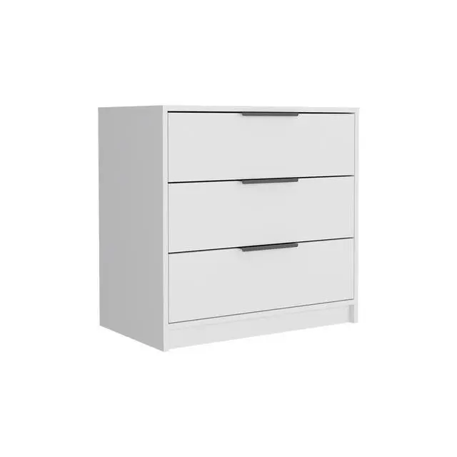 Alt view image 6 of 7 - Kaia 3 Drawers Dresser, Superior Top -White