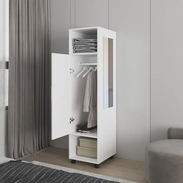 Alt view image 2 of 7 - Wardrobe Boston, Bedroom, White