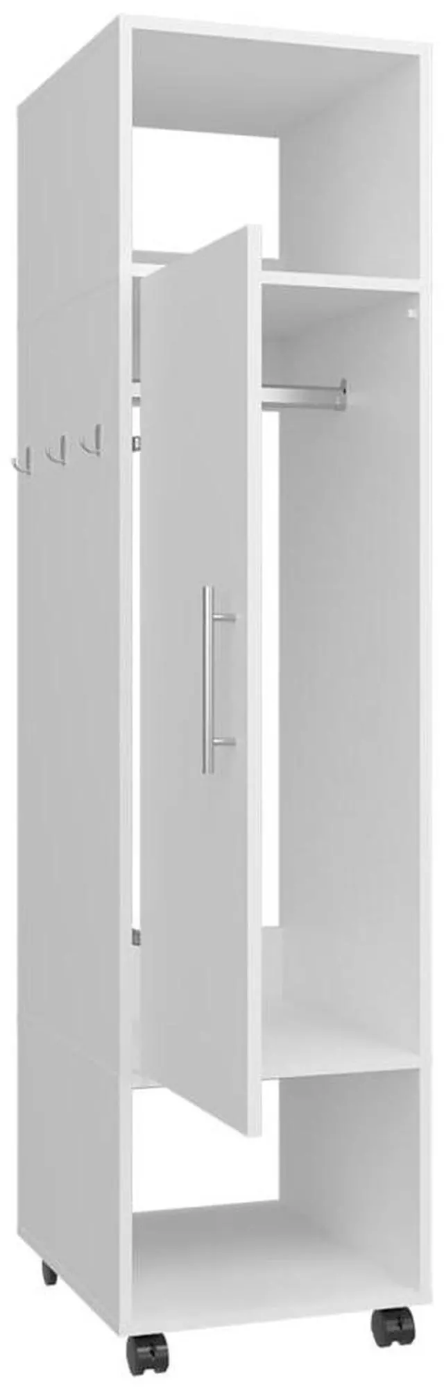 Alt view image 3 of 7 - Wardrobe Boston, Bedroom, White