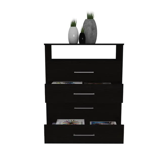 Alt view image 4 of 7 - Dresser Atlanta, Bedroom, Black