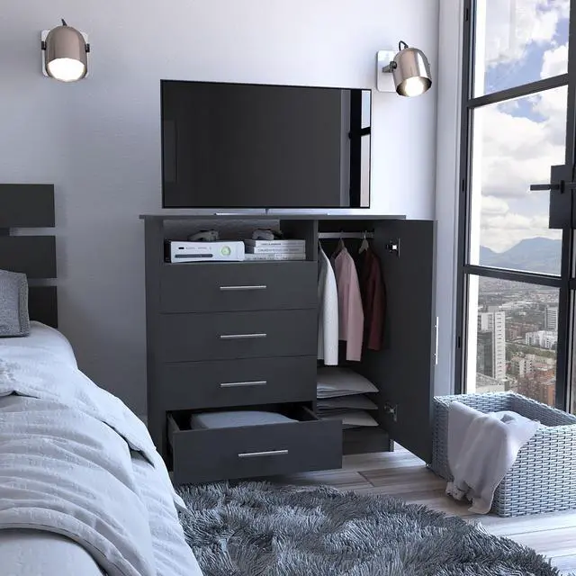 Alt view image 3 of 6 - Dresser Beaufort, Bedroom, Black