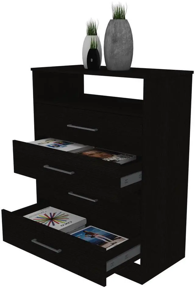 Alt view image 6 of 7 - Dresser Atlanta, Bedroom, Black