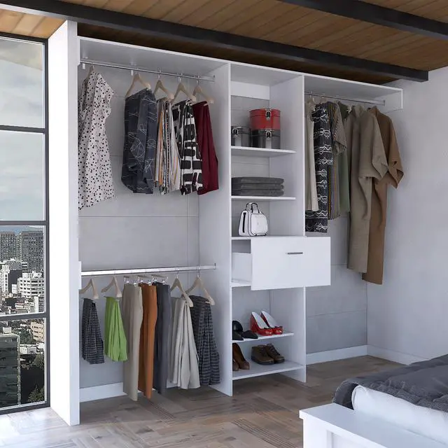 Alt view image 5 of 7 - 150 Closet System British, Bedroom, Black