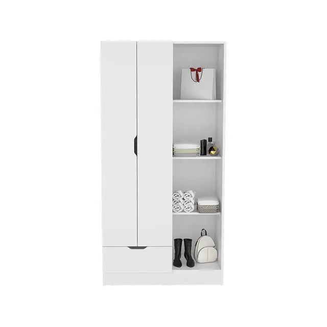 Alt view image 3 of 7 - Armoire Dover, Bedroom, White