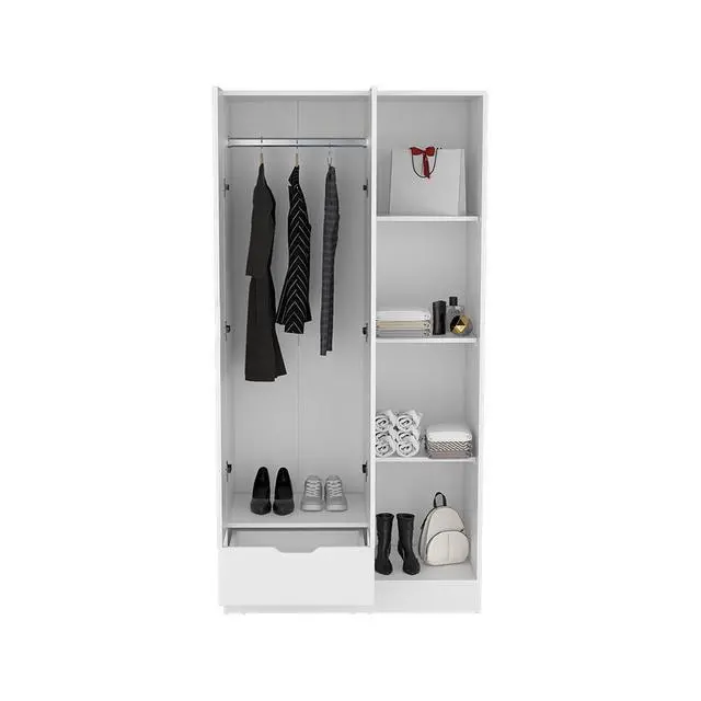 Alt view image 6 of 7 - Armoire Dover, Bedroom, White