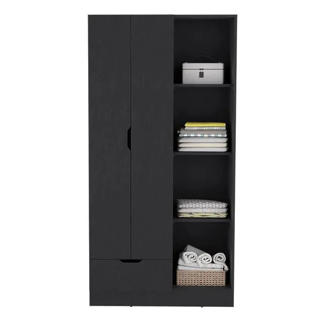 Alt view image 5 of 7 - Armoire Dover, Bedroom, Black