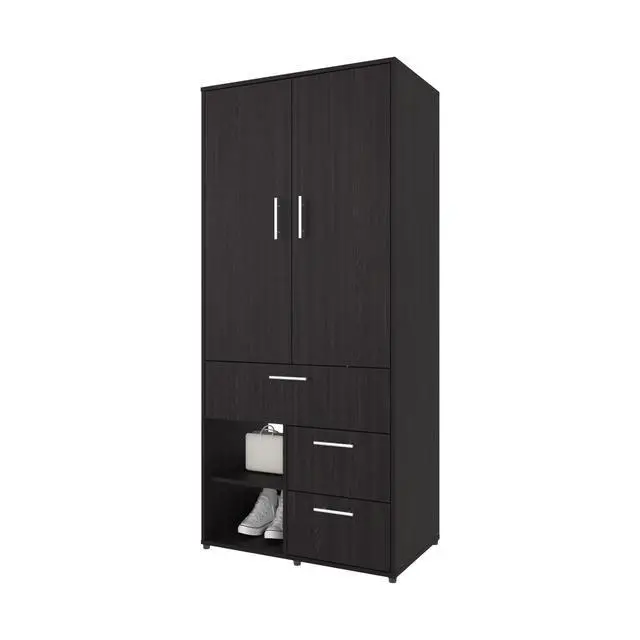 Alt view image 4 of 7 - Upland Armoire, Badroom, Black