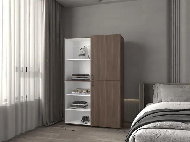 Main image of Tunica Armoire, Bedroom, Milan/ White