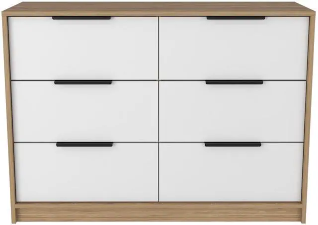 Alt view image 2 of 7 - Kaia 4 Drawers Dresser, Superior Top -Pine / White