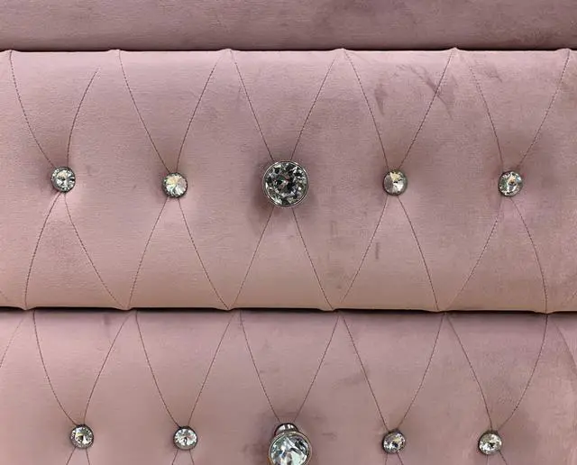 Alt view image 3 of 7 - Reggie Pink Fabric Chest