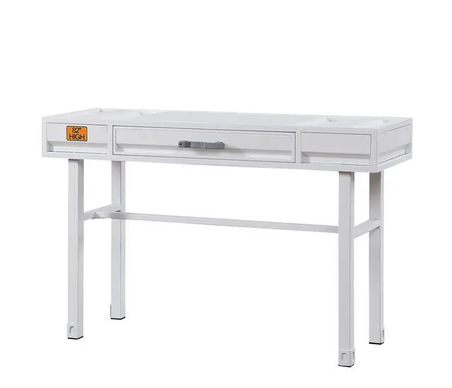 Alt view image 5 of 5 - Cargo White Finish Vanity Desk