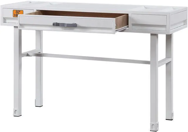 Main image of Cargo White Finish Vanity Desk
