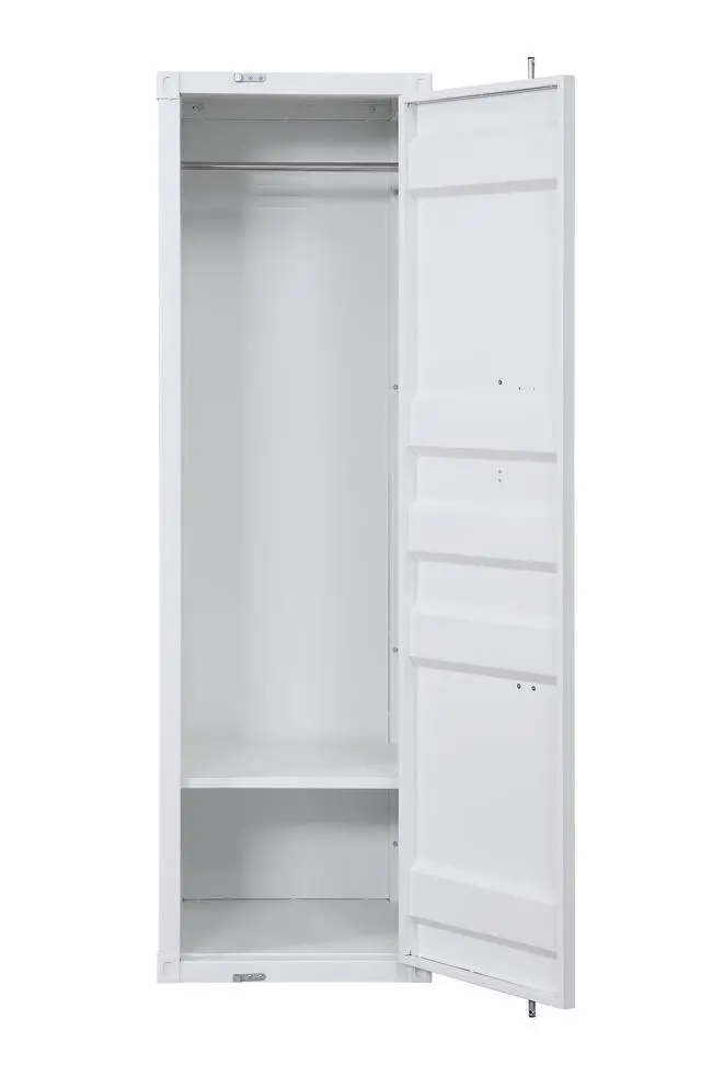 Alt view image 2 of 5 - Cargo White Finish Wardrobe