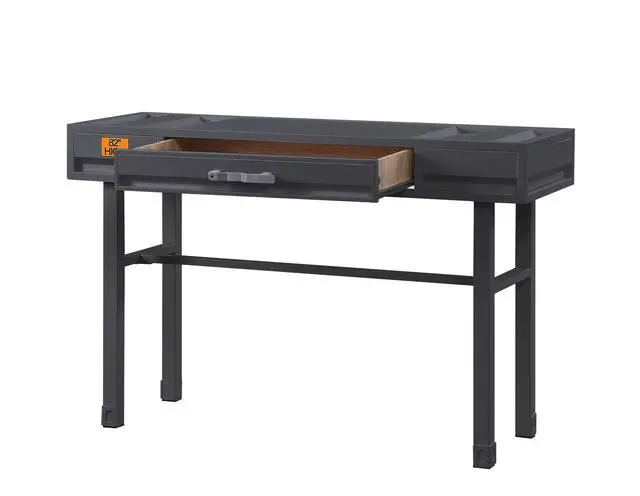 Alt view image 5 of 5 - Cargo Gunmetal Finish Vanity Desk