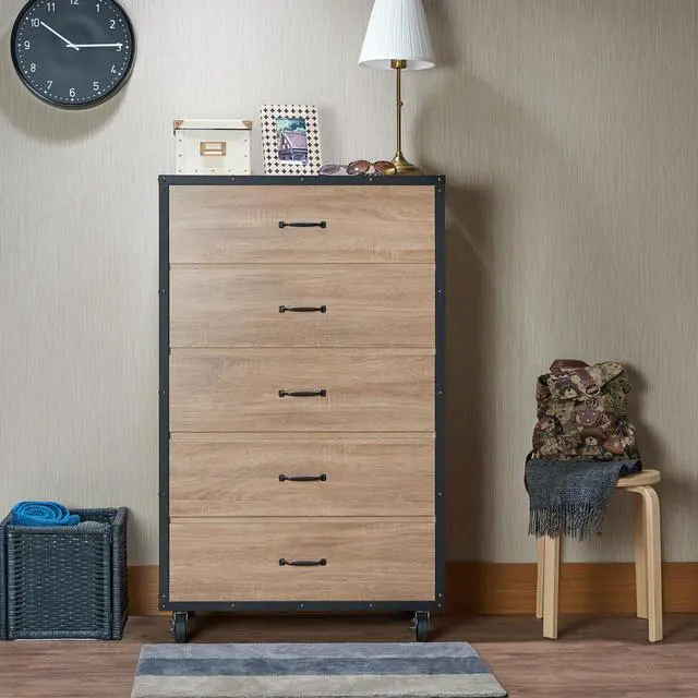 Alt view image 4 of 7 - Bemis Weathered Light Oak Finish Chest