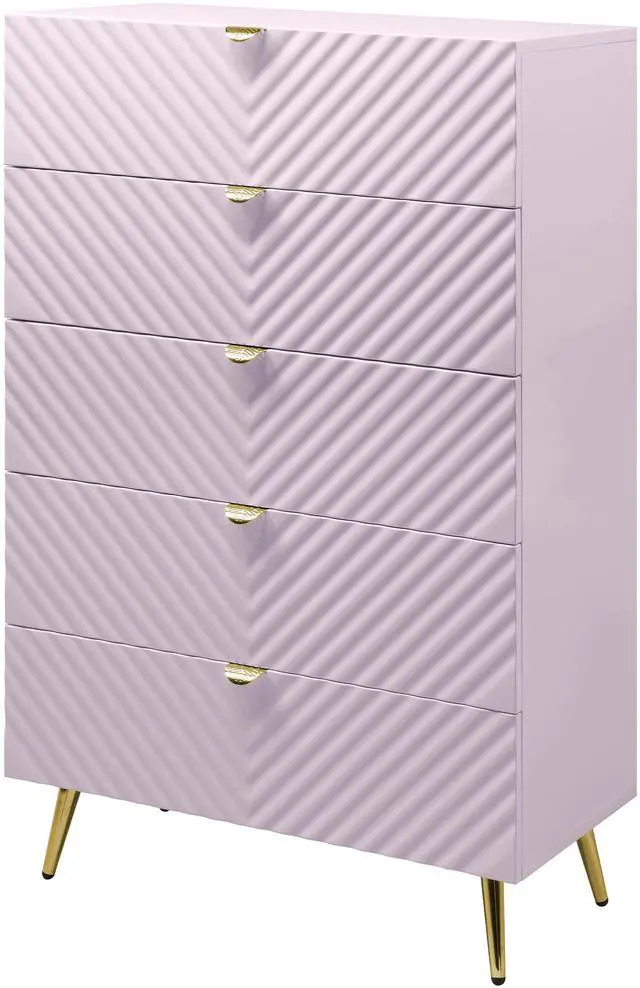 Main image of Gaines Pink High Gloss Finish Chest